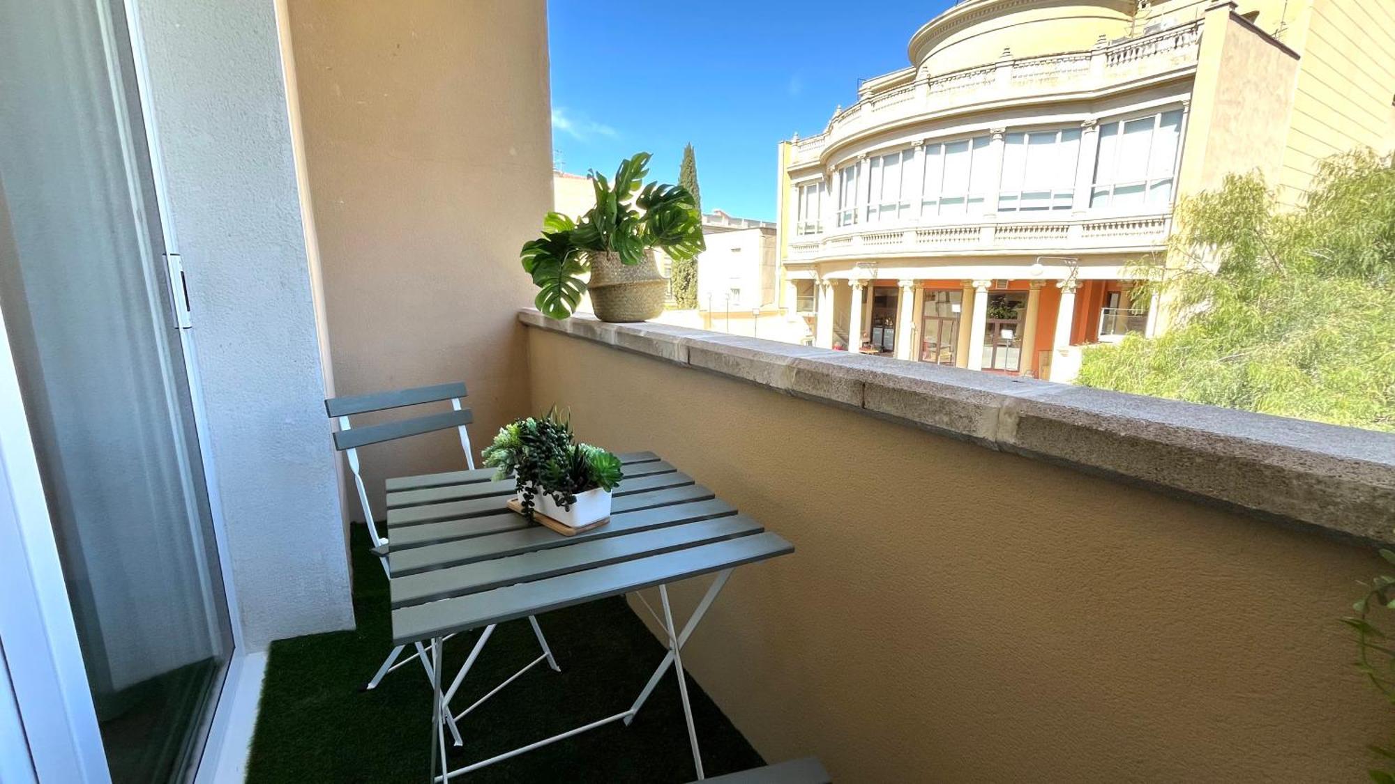 Centro Con Terraza Blco By Prestigi Apartment Terrassa Luaran gambar